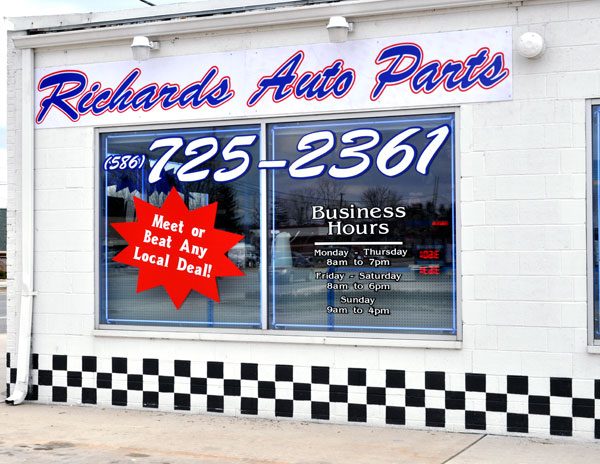 VP Racing Fuels available at Richards Auto Parts